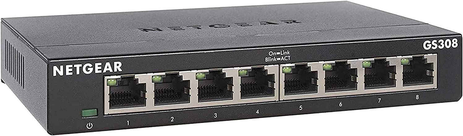 8 Port Network Switch (Netgear)